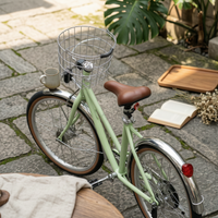 Bike Basket with Handle Universal Wire Bike Basket Lightweight for Errands