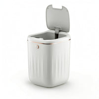 Sensor Trash Can Lidded Trash Can with Lid Modern for Bathroom, Office