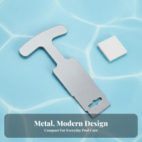 Easy to Use Pool Plug Removal Tool Long-Lasting Construction Pool Jet Nozzle Tool Heavy Duty for Swimming Pools, Spas, Hot Tubs