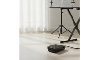 Low-Noise Sustain Pedal with 6.5mm Plug Anti-Slip Electronic Keyboard Sustain Pedal Compact Responsive for Pianists, Home Practice, Live Performance, Studio Recording