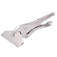 Xujiang Flat Nose Locking Pliers, 10 Inch, Carbon Steel, Multi-purpose Welding Clamp