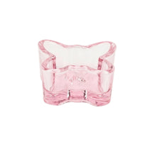 Nail Art Brush Washing Cup Transparent Holder Glass for Manicurists