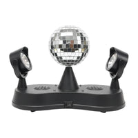 Party Light with Mirrored Ball Multi Color Disco Ball Light Colorful for Bar