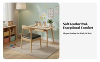 Curved Rear Chair Nordic Design Armless Side Chair Ergonomic Rearrest Long-Lasting for Residents