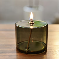 Creative Colorful Handmade Glass Candle Holder Oil Lamp European Decorative Home Ornament