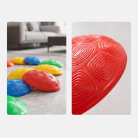 Balance Stepping Stones Textured Balance Stepping Stone Toy Low-Profile Lightweight for Children, Playroom, Kindergarten
