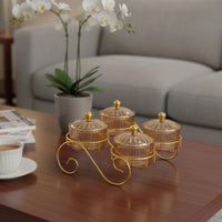 Decorative Candy Nut Serving Tray Elegant Design for Parties, Holidays