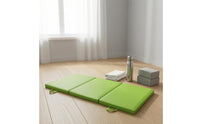 Triple-Fold Exercise Mat Carrying Handles Triple-Fold Exercise Mat  Easy to Carry for Children