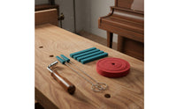 8 Pieces 8 Piece Piano Tuner Tool Set Easy to Use Piano Tuner Tool Set Musical Instrument Accessory Long-Lasting for Beginners
