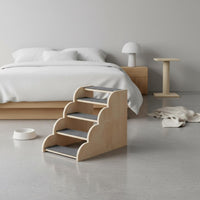 Dog Stairs Non-Slip Multi tier Pet Stairs Gentle Slope Cat Stair Ramp for Bed