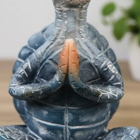 Turtle Meditation Statue Peaceful Design Relaxing Touch for Desktop