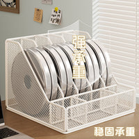 Office Desktop Metal File Organizer Rack for Desk