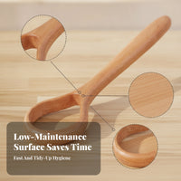 Beech Wood Stirrer Wooden Batter Stirrer Long-Lasting Smooth Surface