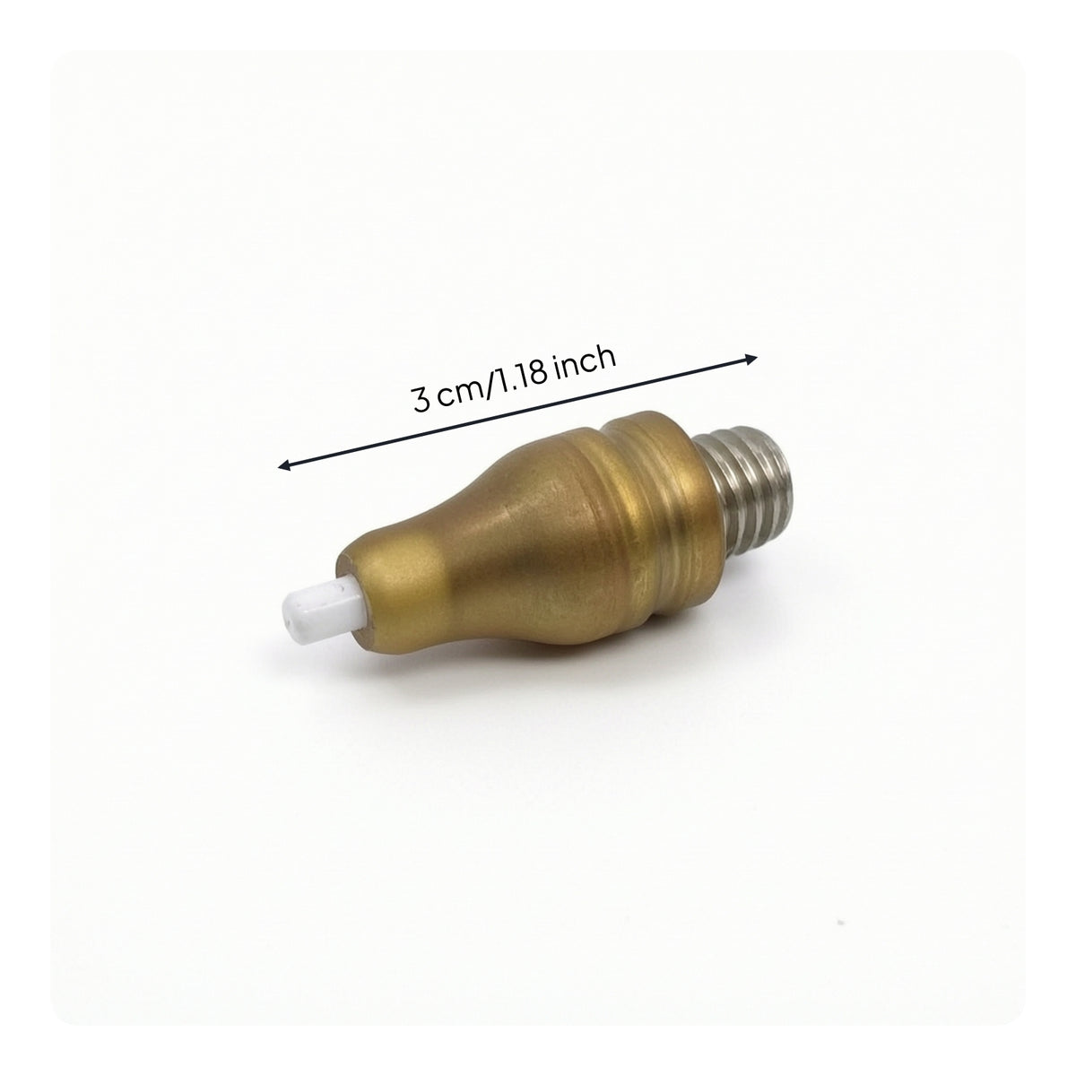 Compact Dent Removal Tapping Head with Ceramic Tip Accurate Replacement Tip Long-Lasting Tap down Pen Efficient for Garage