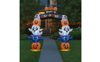 Inflatable Archway Outdoor Halloween Archway Giant Halloween Inflatable Decoration for Homeowners, Porch