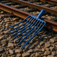 Stone Fork Head Reinforced Multi-Tine Fork Head Pointed Ends