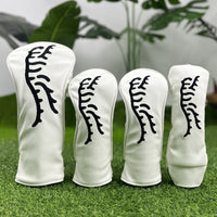 PU Golf Club Headcover with Tiger Design for Driver
