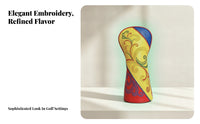 Sports Accessory Multicolor Soft Soft Lining Water-Resistant No 1 Wood Headcover Golf Club Head Cover PU Material