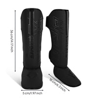 Muay Thai Shin Guards Long-Lasting Kickboxing Leg Guards Breathable for Children
