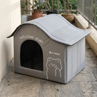 Ice Pack Pet House Insulated Summer Cooling Dog House Portable for Hot Weather