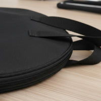 12 Inch Drum Pad Bag Waterproof Drum Pad Carrying Bag Drumstick Pocket Musical Instrument Accessory for Drummers, Students, Travel, Music Class