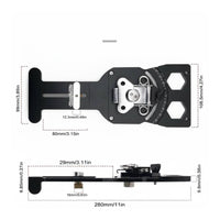 Track Guide Rail Square Wear-Resistant Guide Rail Square Stable Side Bracket