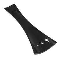 4/4 Natural Ebony Violin 4-Piece Set: Chinrest, Tailpiece, Pegs, Endpin with Brass