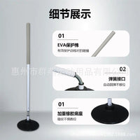 Tumbler Training Pole with Rebound Marker for Basketball and Football Practice