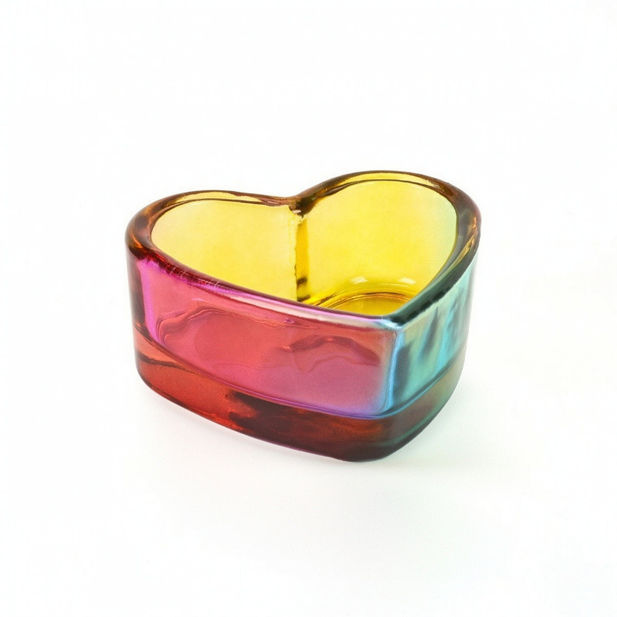 Nail Art Brush Washing Cup Transparent Holder Glass for Manicurists