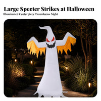 Halloween Inflatable   Decoration | Spooky Holiday Display, Giant Standing Design, for Yard