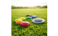 7 Pieces Stepping Stones with Balance Board Foam Balance Stepping Toy Coordination Toy Non-Slip Active for Children