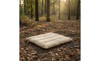Chair Cushion with Straps Padded Folding Chair Cushion Removable for Camping