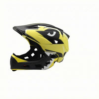 Full Face Helmet Hard Shell Sports Gear Streamlined for Children