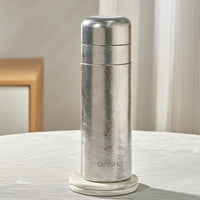 Pure Titanium Insulated Cup with Tea Strainer, Large Capacity, Modern Minimalist Style