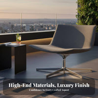 Molded Shell Armchair Nordic Design Single Sofa Minimalist Aesthetic Ergonomic Spinerest for Readers, Bedroom, Study