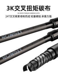 欧鲤钓carp竿碳素三节并继远投竿3.6m3.9米库钓竿抛竿威海批发