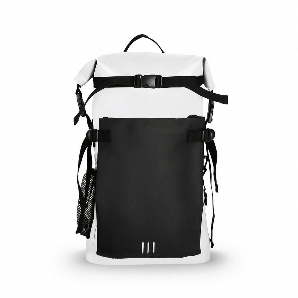 Adjustable Dry Backpack with Mesh Pocket Water Resistant Daypack Heavy-Duty Rucksack Lightweight for Hikers, Hiking