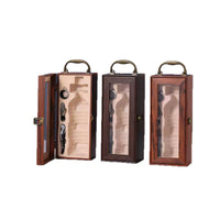 Single Bottle Red Wine Gift Box Wooden Piano Lacquer High-End Packaging Box