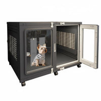 Clear Dog Enclosure Luxury Villa Design Clear Panel Dog House Transparent View Easy to Clean