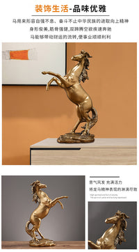 Success Horse Resin Figurine for Home Decor