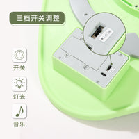 跨境玩具火箭旋转椅儿童平衡转椅感统训练器材家用发光音乐玩具