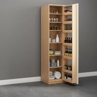 Multi-Shelf Snack Cabinet Large Capacity Food Storage Cabinet Modern Design Cupboard for Dining Room