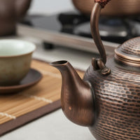 Handmade Copper Teapot Tea Cookware for Electric Ceramic Cooktop