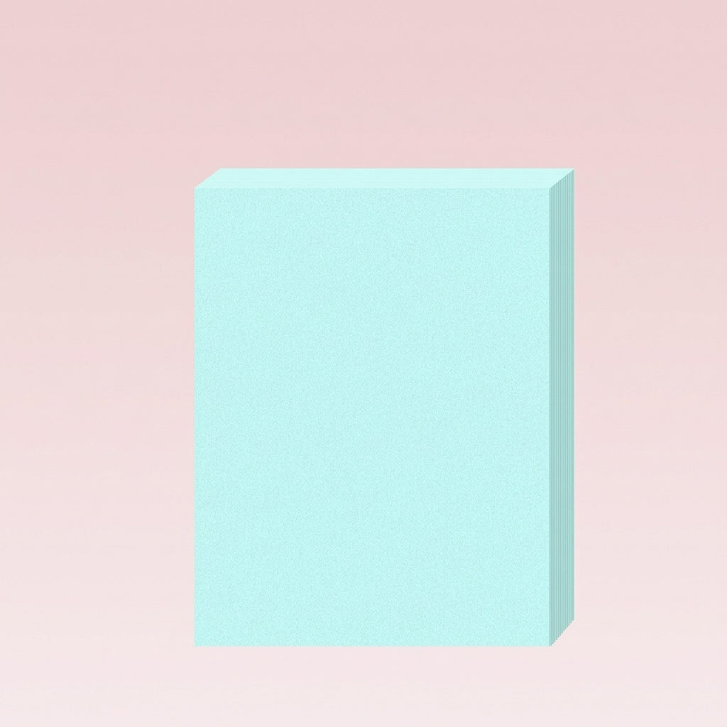 Sticky Notes Small Size SelfPastel Color for Classroom Decor and Studying Essentials Frosted Finish, 50 Sheets Per