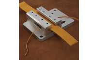 Leather Edge Trimming Tool Adjustable Leather Edge Trimmer Bench-Style for Leathercrafters, Leathercrafting