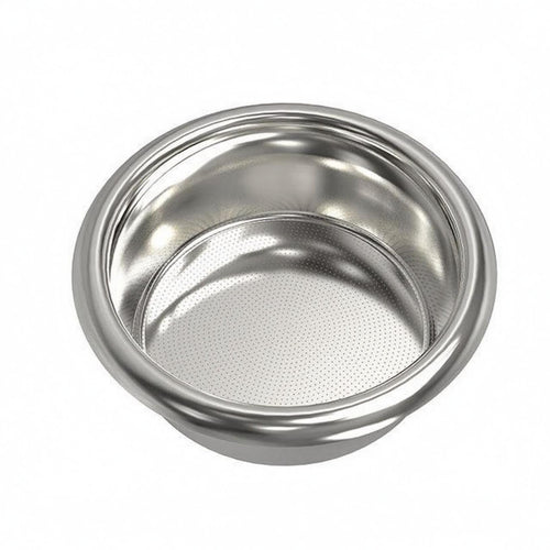 Stainless Steel Coffee Strainer Basket Round Cup Shape Portafilter Basket Reusable for Restaurants, Tea Shops