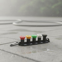 High Pressure Spray Nozzle Rack Leak Sealed Connection Cleaning Accessory