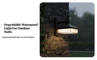 LED Wall Light, Waterproof Rustproof for Exterior, Patio