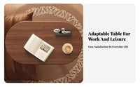 Movable Coffee Table Sturdy & Long-Lasting Adjustable Height Side Table Stable