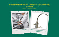 Commercial Kitchen Faucet Valve, 304 Stainless Steel Water Conservation Device, sturdyduty water-guard faucet for restaurants, hotels, cafes